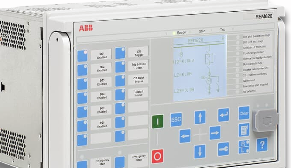 ABB REM620A Motor protection and control device ABB REM620A Motor protection and control device