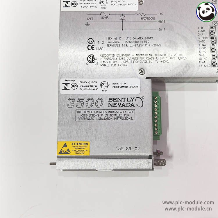 Bently Nevada 135489-02 I O Module....jpg