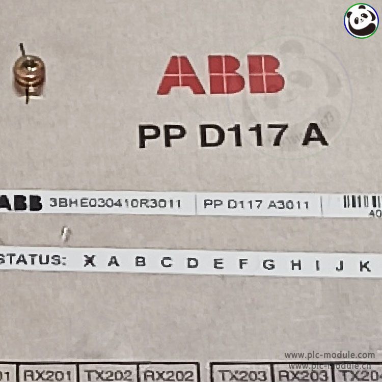 ABB 3BHE030410R3011 PPD117A3011 Excitation controller module PP D117 A..jpg