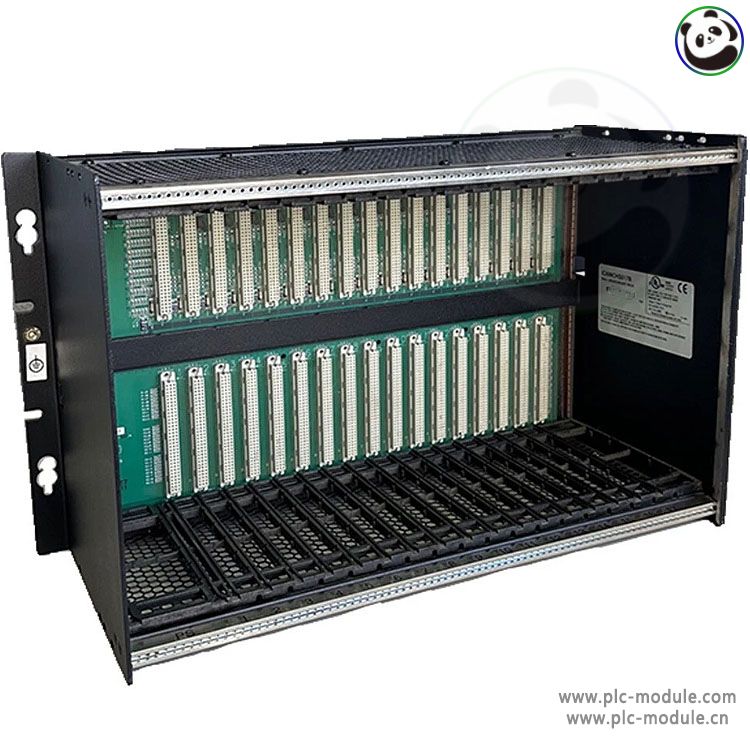 GE IC698CHS017B RX7i WALL (REAR) MOUNT RACK 17-SLOT..jpg