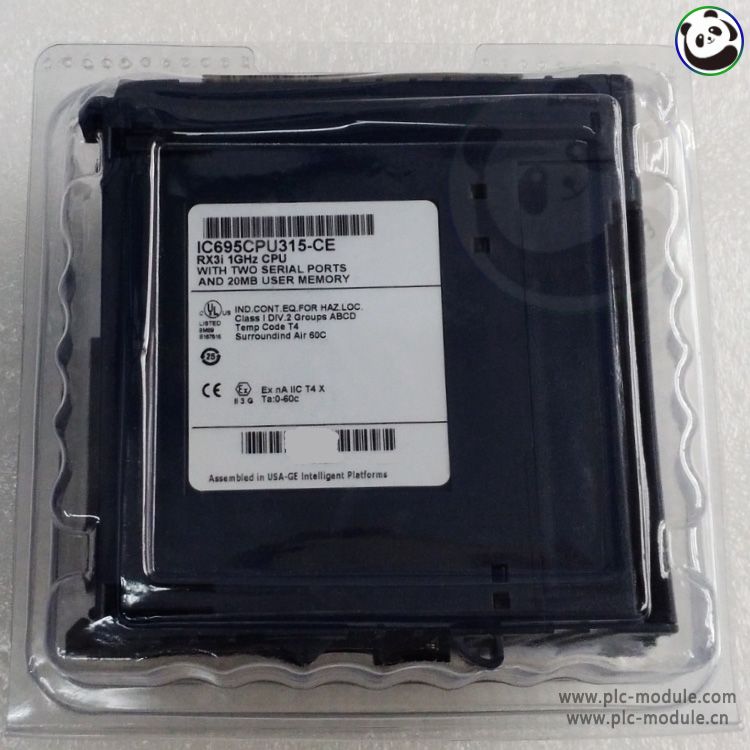 GE FANUC IC695CPU315-CE RX3i 1GHz CPU Module.jpg