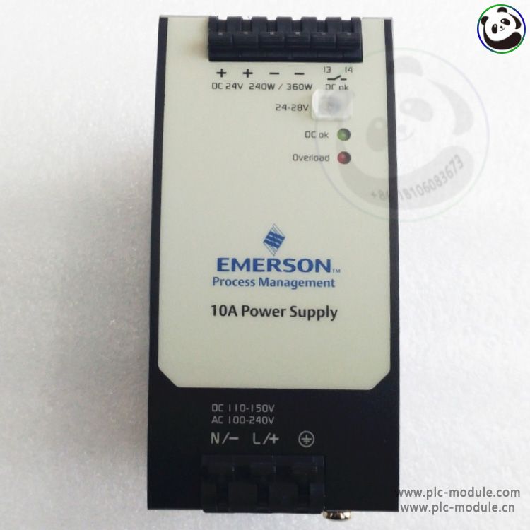 EMERSON 1X00781H01L Electric Power Source Power Supply Module.....jpg