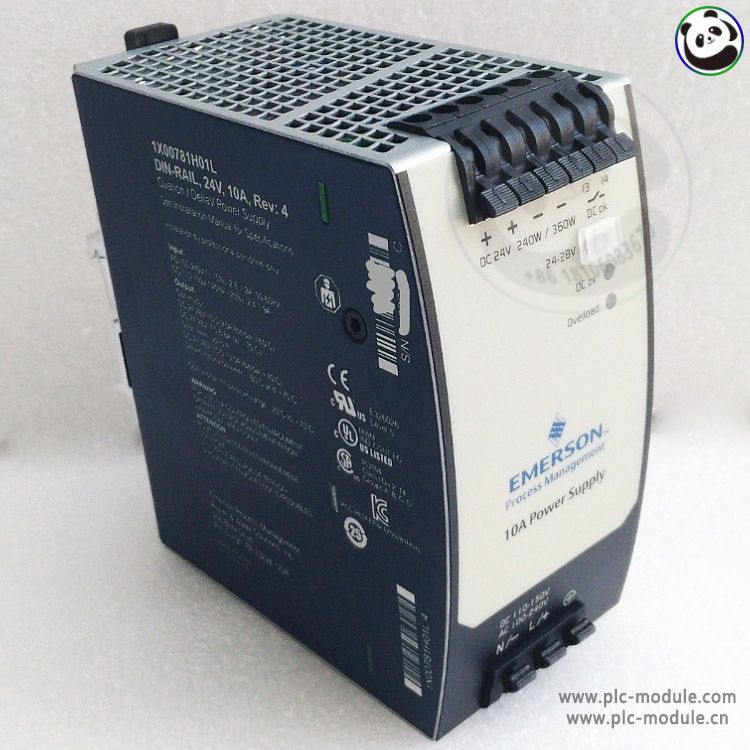 EMERSON 1X00781H01L Electric Power Source Power Supply Module...jpg