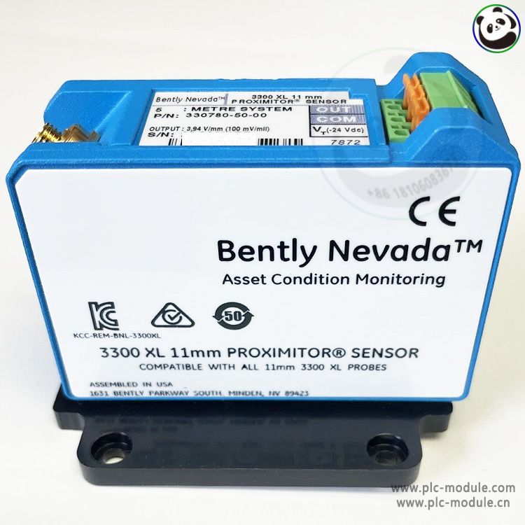 BENTLY NEVADA 330780-50-00 3300XL 11mm Proximity Sensor 3307805000.jpg