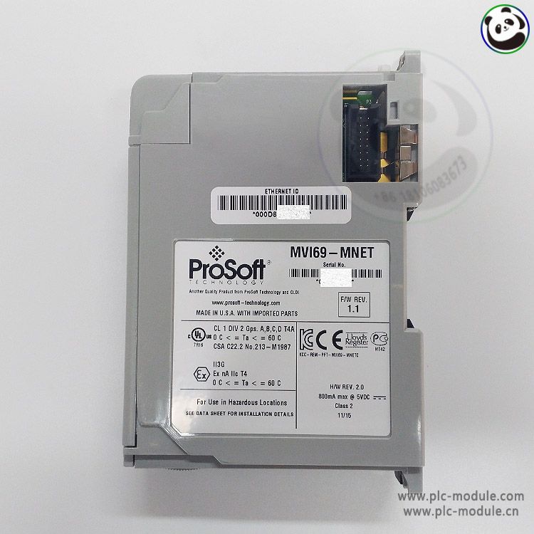 ProSoft MVI69-MNET ETHERNET MODBUS TCP-IP Module..jpg