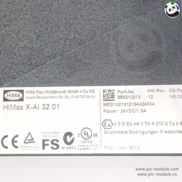 HIMA X-AI3201 ANALOG INPUT MODULE 985210213 HIMax X-AI 32 01.jpg