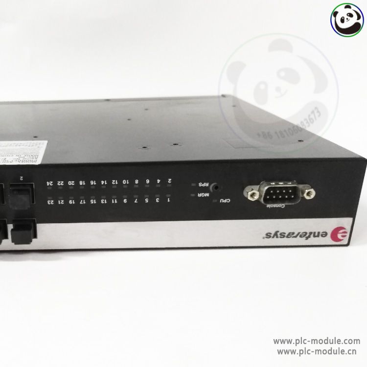 FOXBORO P0973JN Enterasys A4H124-24FX 24-PORT ETHERNET SWITCH...jpg