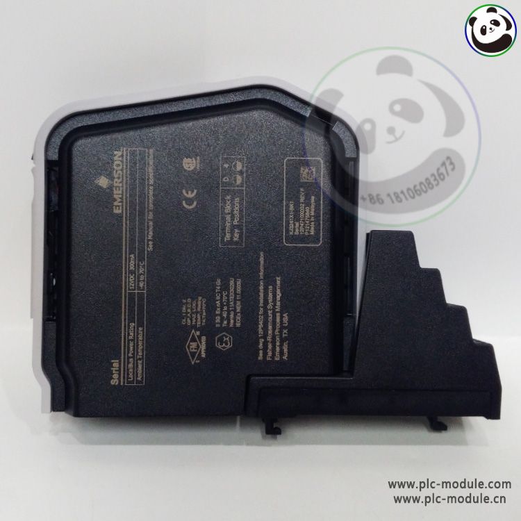 Emerson KJ3241X1-BK1 12P4710X032 SE4006P2 SERIAL INTERFACE MODULE...jpg