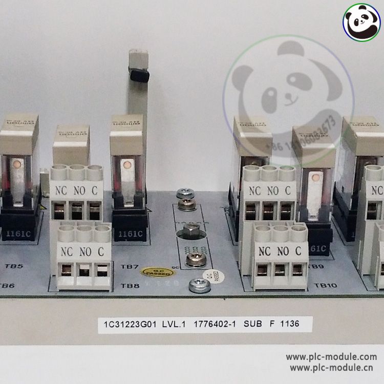 EMERSON 1C31223G01 RELAY PANEL MODULE.jpg