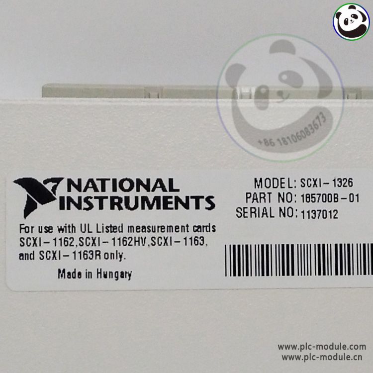 National Instruments NI SCXI-1326 SCXI High-Voltage Terminal Block..jpg