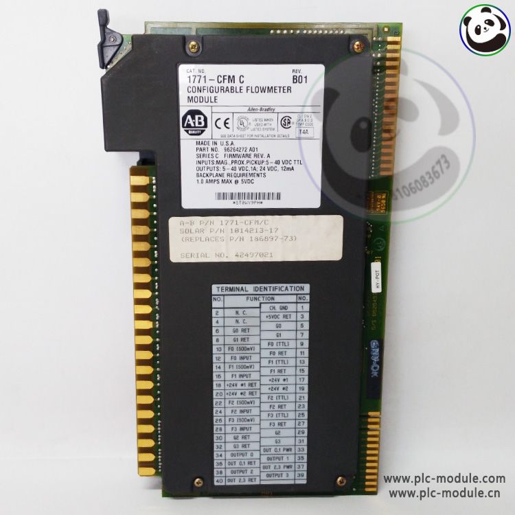 A-B 1771-CFM C Configurable Flowmeter Module.jpg