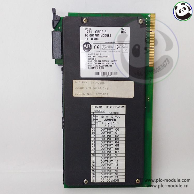 A-B 1771-OBDS B DC OUTPUT MODULE 1771OBDS.jpg
