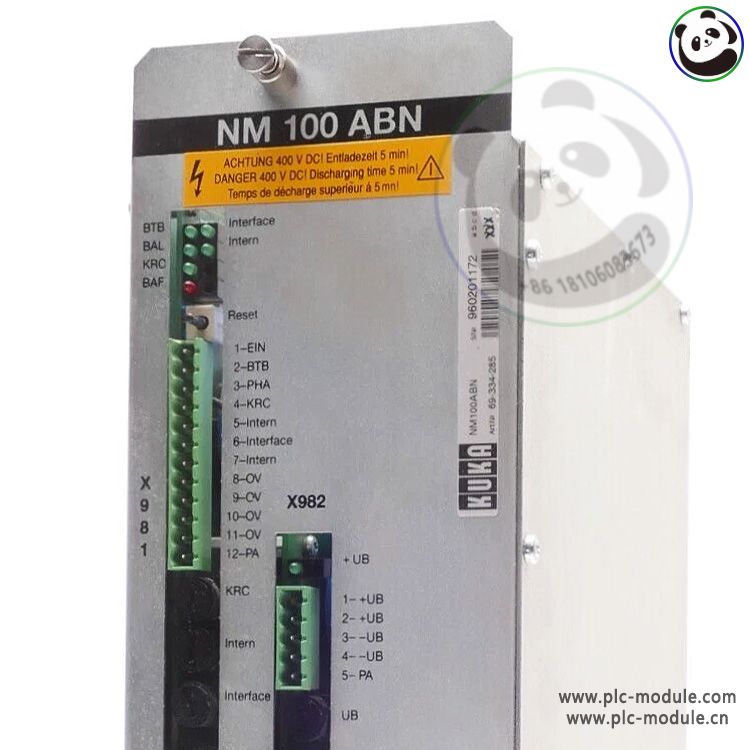 KUKA 69-334-285 NM100ABN Robot Controller Servo Drive.jpg