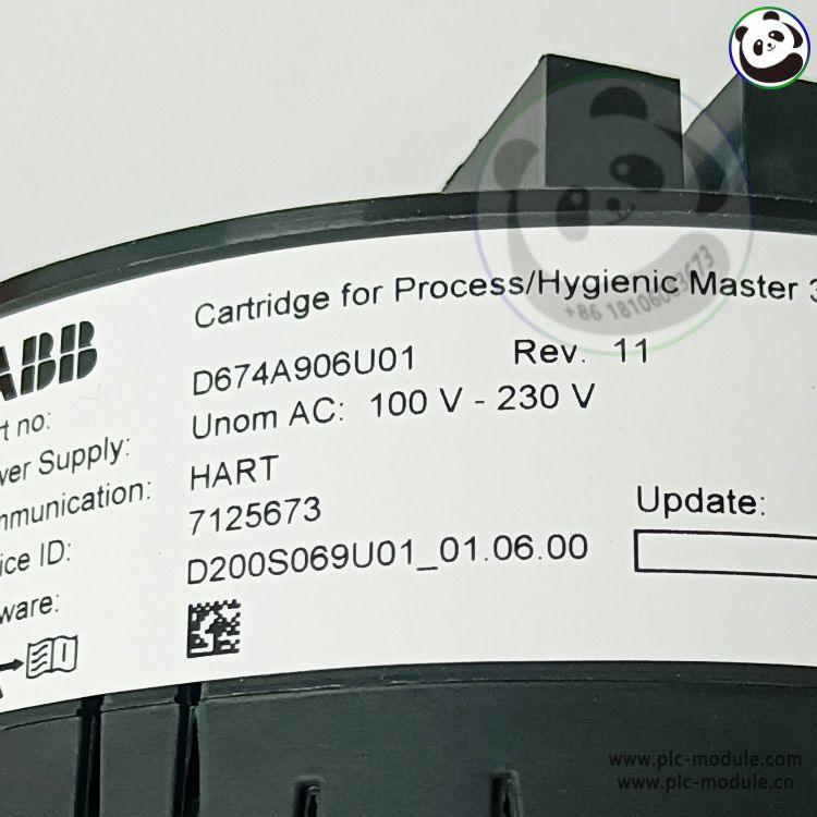 ABB D674A906U01 FET3251COP1B4COH2 Flowmeter Transmitter...jpg