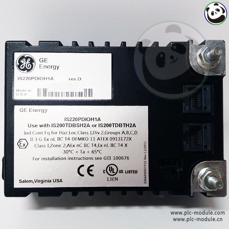 GE IS220PDIOH1A Discrete Input-Output Module Mark VI 336A4940CSP23..jpg
