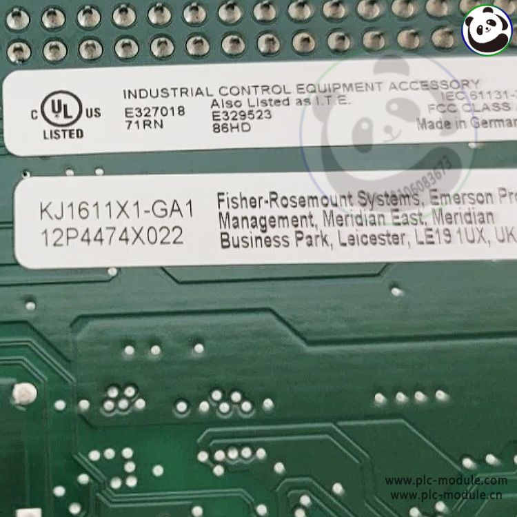 Emerson Deltav RM100-EM-8TX 12P4474X022 KJ1611X1-GA1 Network Module...jpg