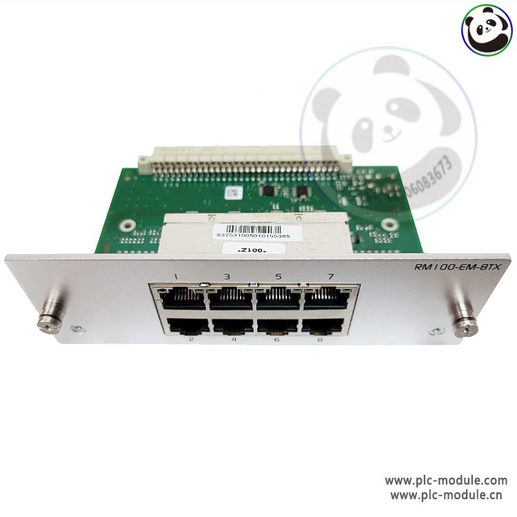 Emerson Deltav RM100-EM-8TX 12P4474X022 KJ1611X1-GA1 Network Module.jpg