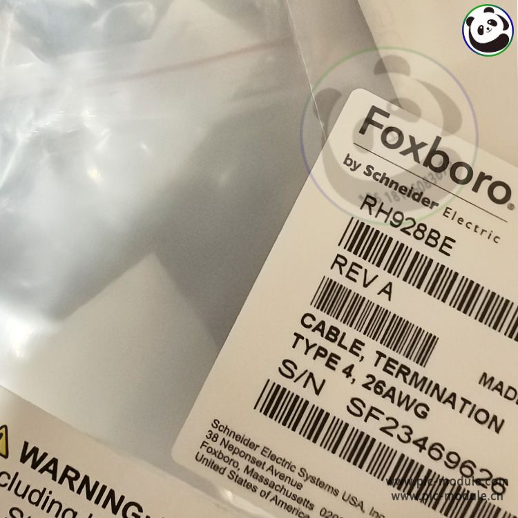 FOXBORO RH928BE FBM2XX TYPE 4 LSZH TERM CABLE