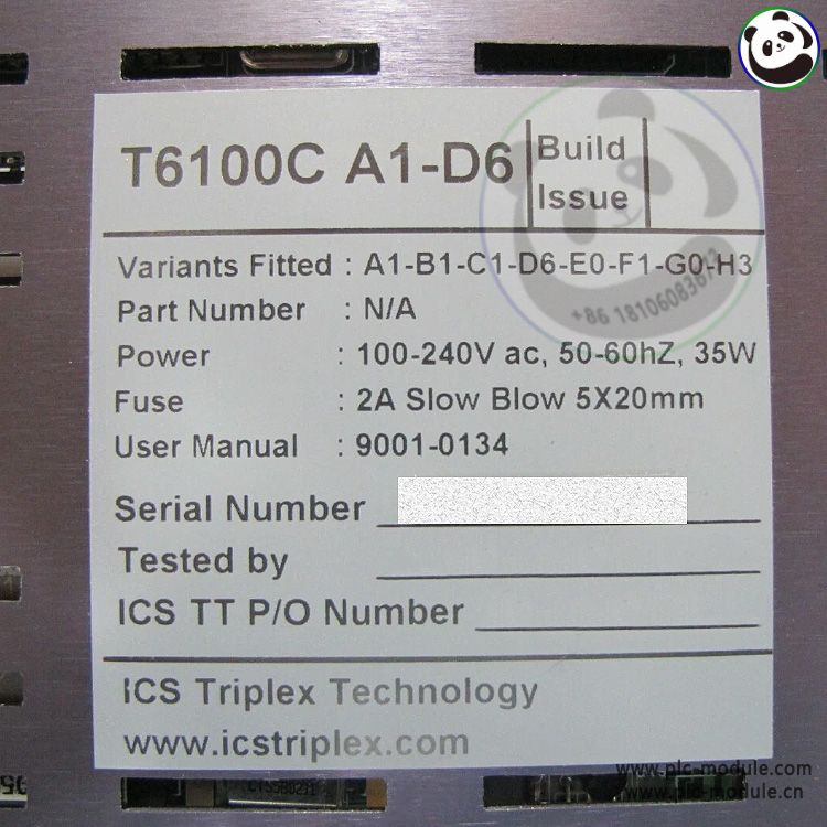 ICS Triplex Technology T6100 ACK Loop Controller T6100C A1-D6...jpg