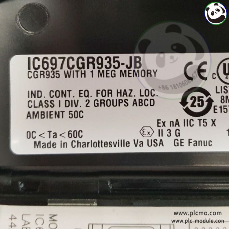 GE Fanuc IC697CGR935-JB Central Processor Unit.jpg