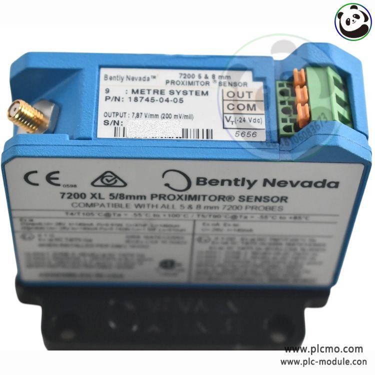 Bently 18745-04-05 7200 XL 5/8mm Proximitor Sensor