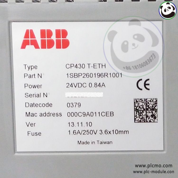 ABB CP430T-ETH 1SBP260196R1001 HMI Control Panel...jpg