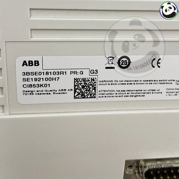 ABB CI853K01 3BSE018103R1 AC800M COMMUNICATION MODULE..jpg