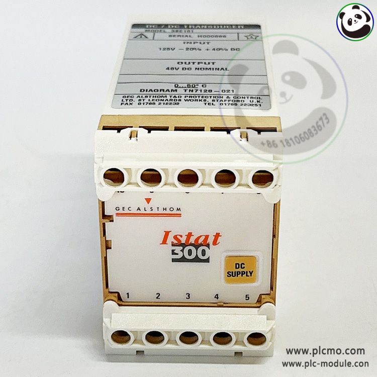 GEC ALSTHOM 3BE101 Istat300 DC/DC TRANSD