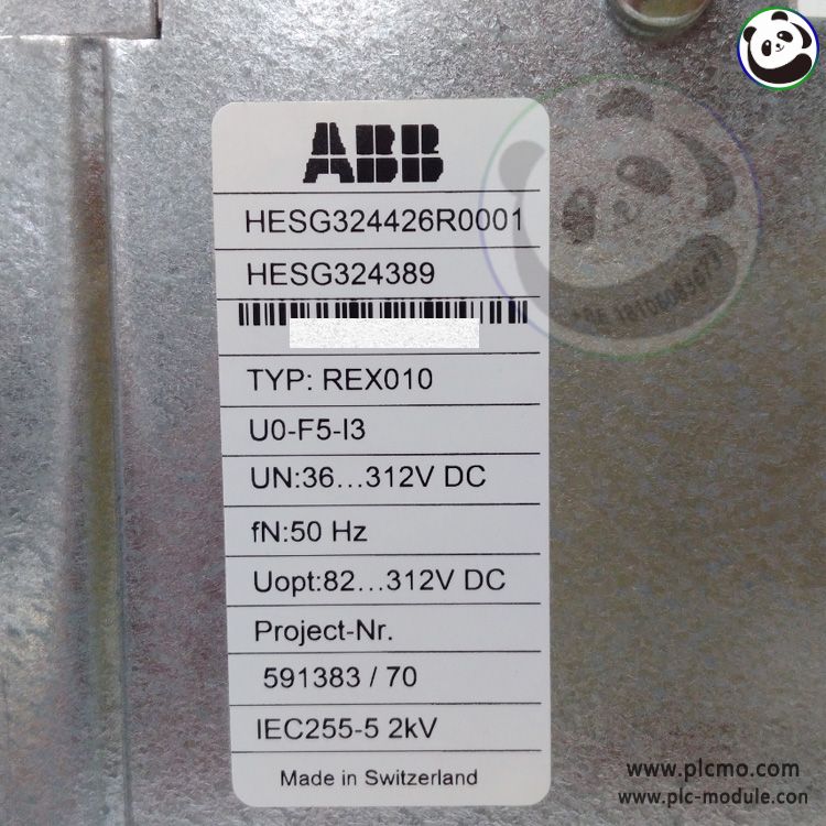 ABB REX010 HESG324426R0001 HESG324389 protective relay unit....jpg