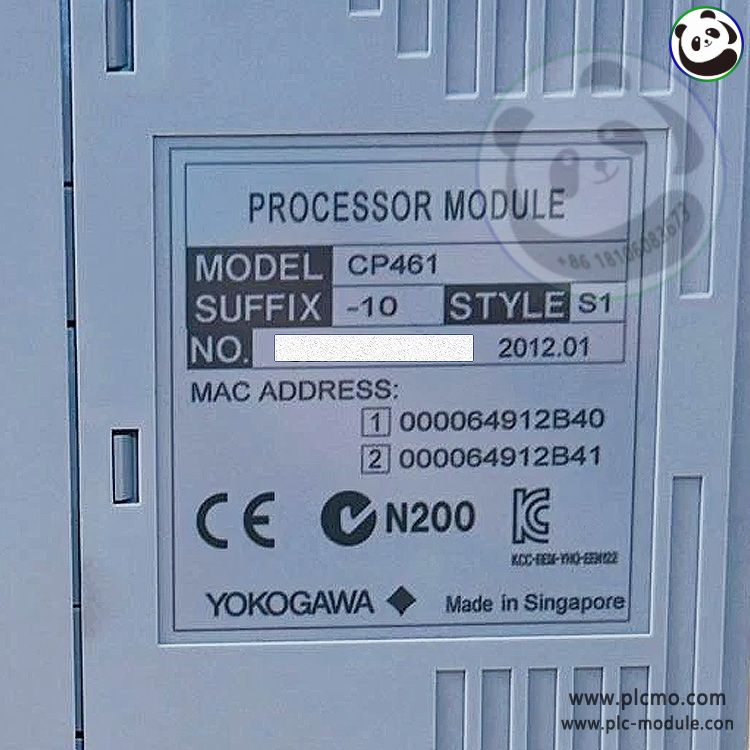 YOKOGAWA CP461-10 S1 Processor Module..jpg
