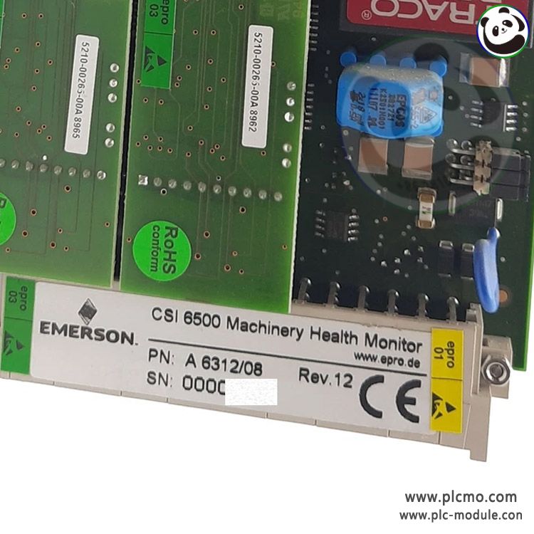 EMERSON A6312 9199-00024 Speed Key Module (8HP) A6312 06 A6312 08. .jpg